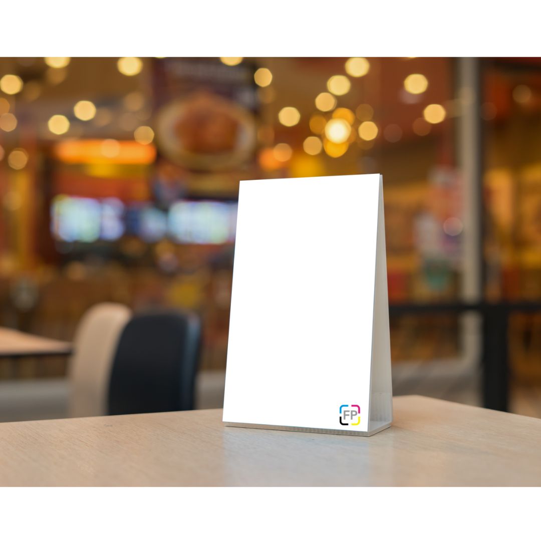 Custom Printed Table Talkers